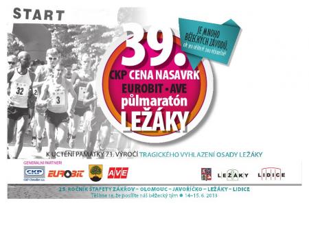 Půlmaraton Nasavrky Ležáky